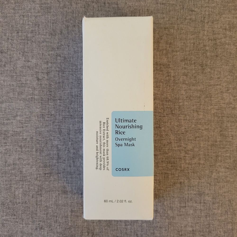 Cosrx ultimate Nourishing Rice Overnight Spa Mask